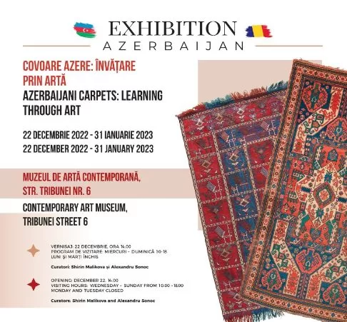 Un muzeu din Azerbaidjan deschide la Sibiu expoziția Covoare azere: învățare prin artă