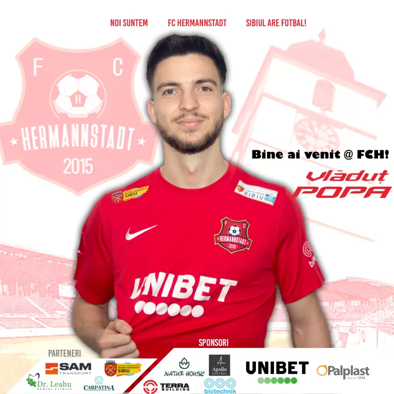 FC Hermannstadt a transferat un fundaș central
