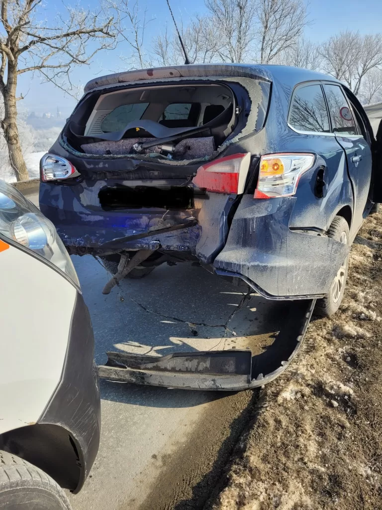 FOTO Accident cu trei autoturisme în zona Bavaria