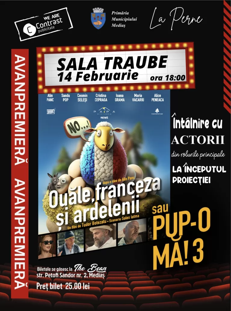 Avanpremieră cinematografică la Mediaș