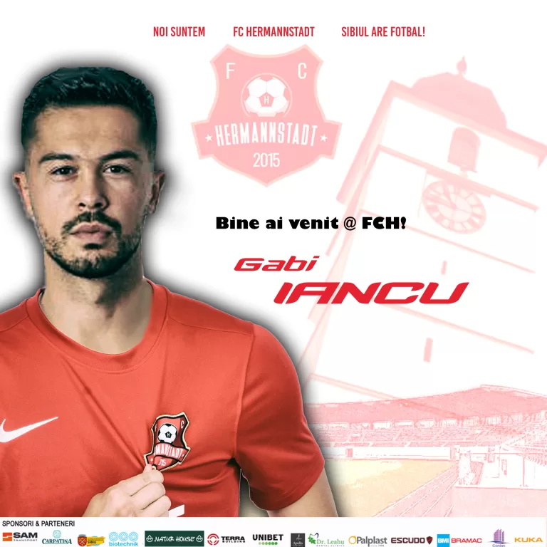 FC Hermannstadt l-a transferat pe Gabi Iancu