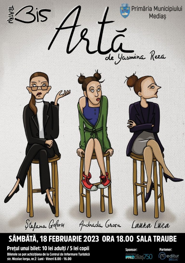 „Artă“ – spectacol de teatru la Mediaș