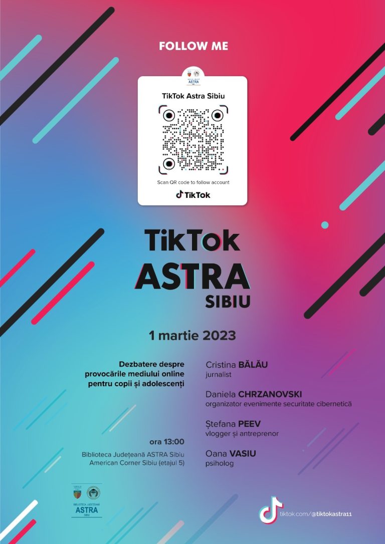 Se lansează TikTok ASTRA Sibiu
