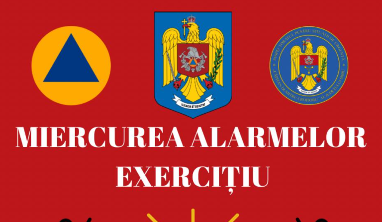 Mâine la Sibiu între orele 10 și 11 vor răsuna sirenele de alarmare a populației