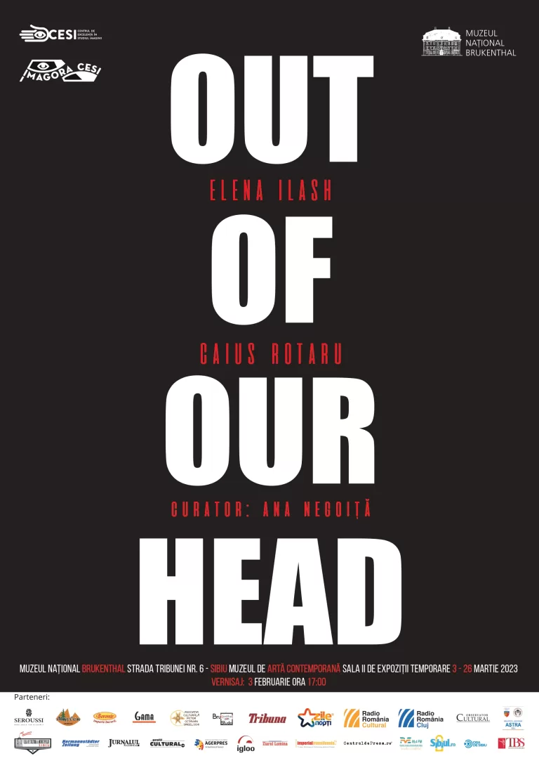 Vernisarea proiectului expozițional Out of our head, astăzi, la Muzeul de Artă Contemporană