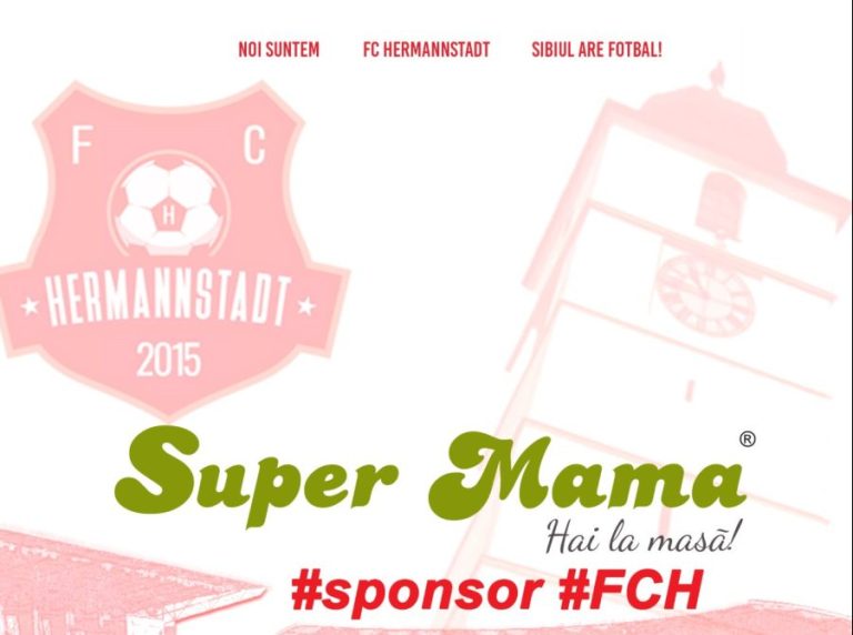 Super Mama susține fotbalul sibian