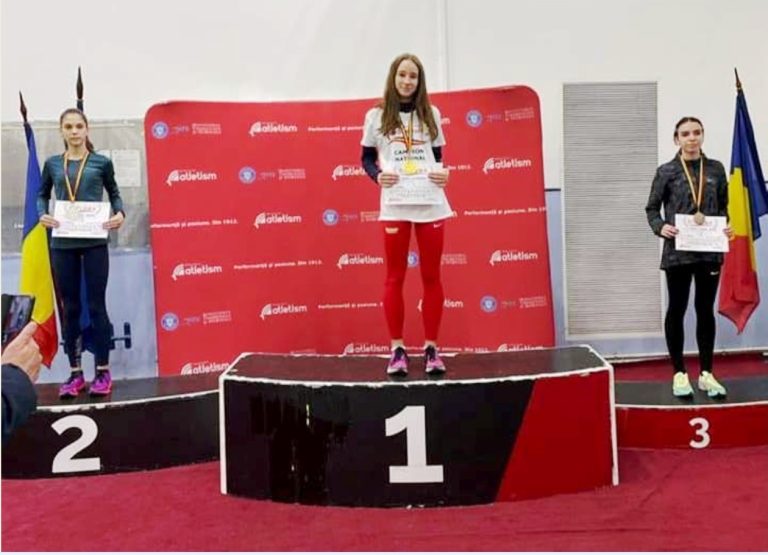 Încă două titluri de campioană națională pentru atleta Alexandra Hudea