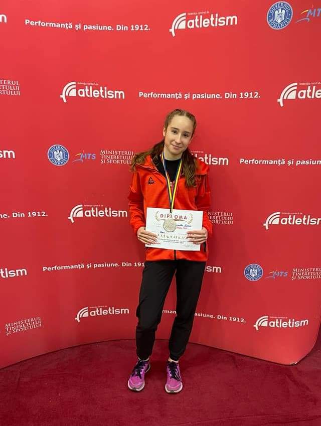 Alexandra Hudea, campioană și vicecampioană națională la Naționalele de juniori sub 20 de ani
