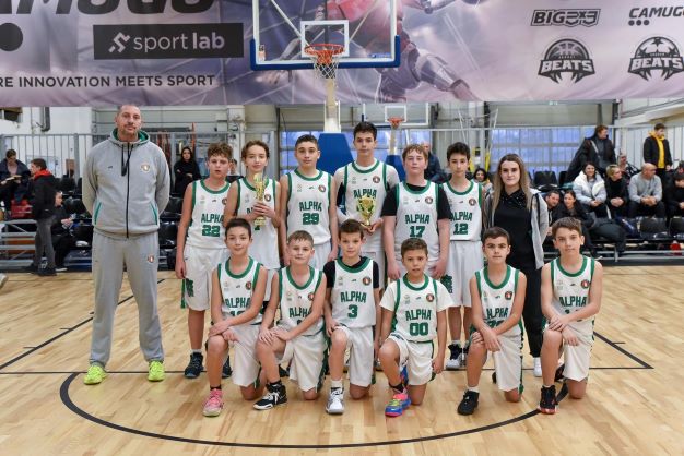 Baschetbaliştii U13 ai clubului Alpha Sport Team se luptă pentru supremaţie în Europa