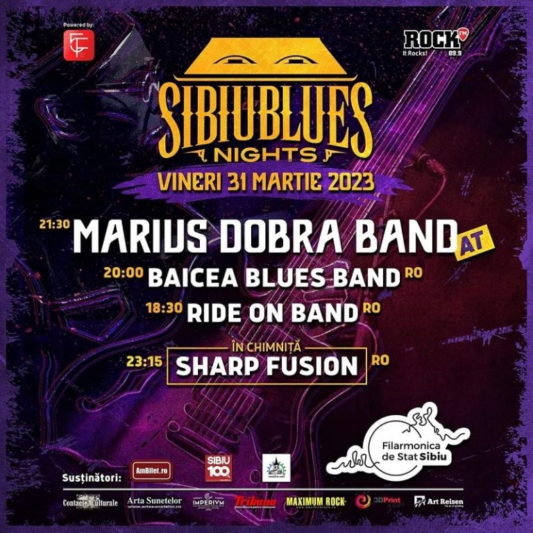 Pentru două zile, începând de astăzi, la Sibiu se cântă Blues