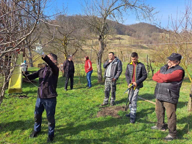 FOTO Instruire gratuită în horticultură în 4 localități din județul Sibiu