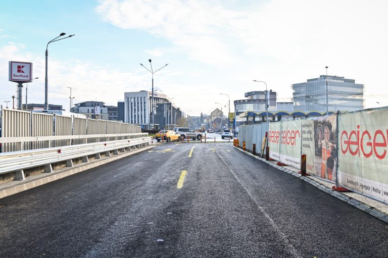 Se reiau lucrările de modernizare și extindere a podului peste Cibin de pe Șoseaua Alba Iulia