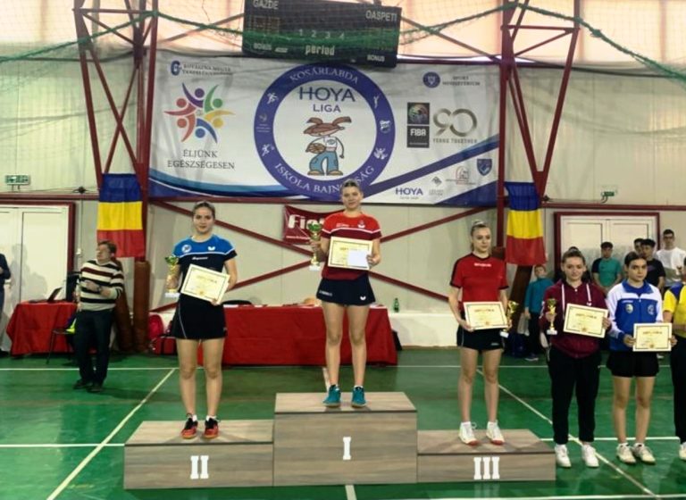 Locul I pentru medieșeanca Mădălina Moga la Olimpiada Națională a Sportului Școlar