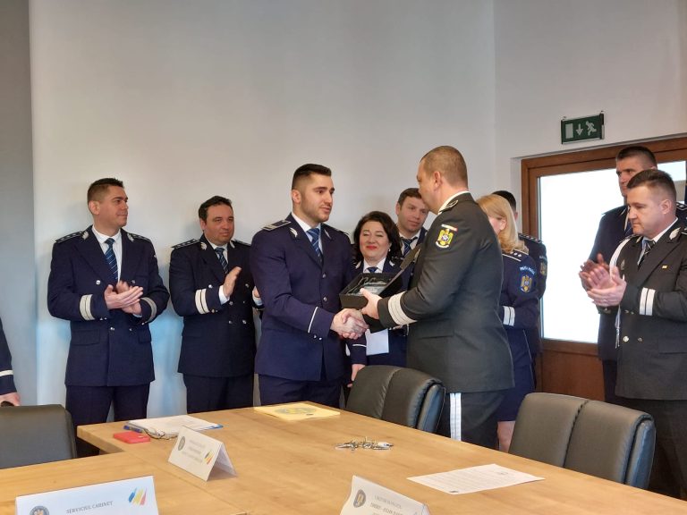 FOTO Au fost desemnați polițiștii anului 2022 la Sibiu