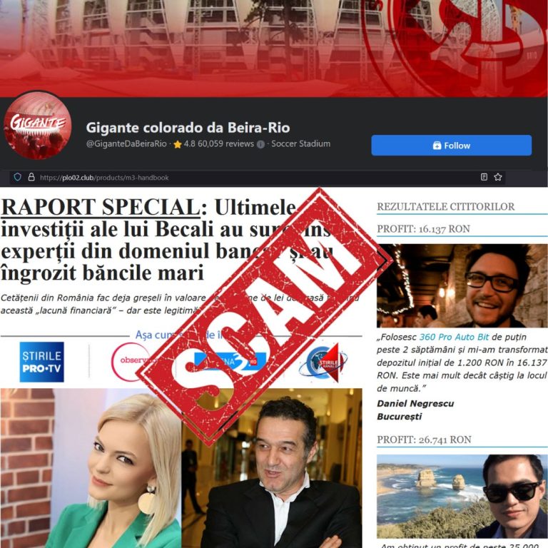 Țepe online prin intermediul postărilor sponsorizate pe Facebook