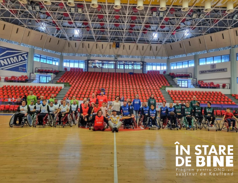 Cupa României la baschet în scaun rulant are loc weekend-ul acesta la Sibiu