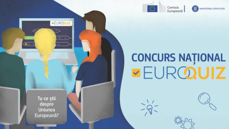 Începe Euro Quiz, un concurs dedicat elevilor de gimnaziu