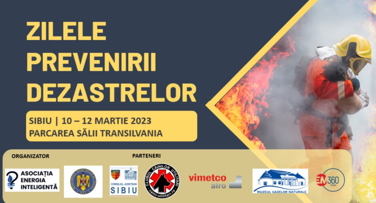 Sibienii sunt invitați la Zilele Prevenirii Dezastrelor