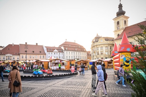 Târgul de Paști s-a deschis vineri, cu o grămadă de surprize pentru copii