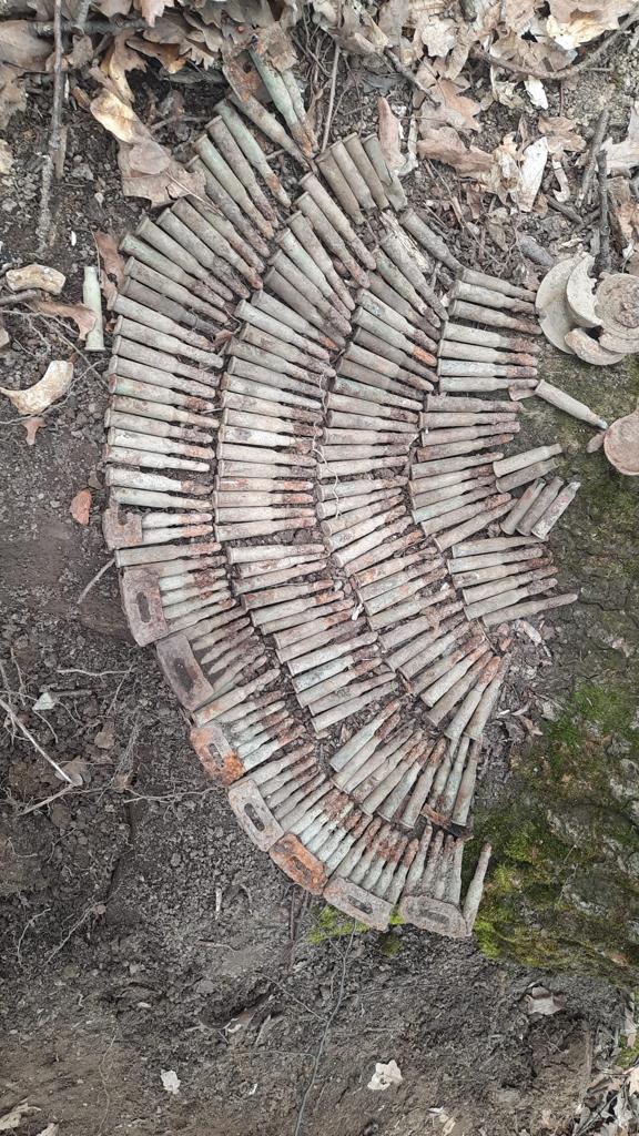 FOTO Cartușe și un proiectil, descoperite în județul Sibiu