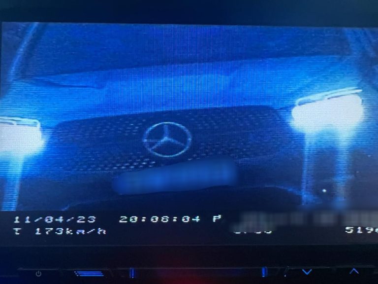 FOTO Sibian prins cu viteză uriașă pe un drum județean