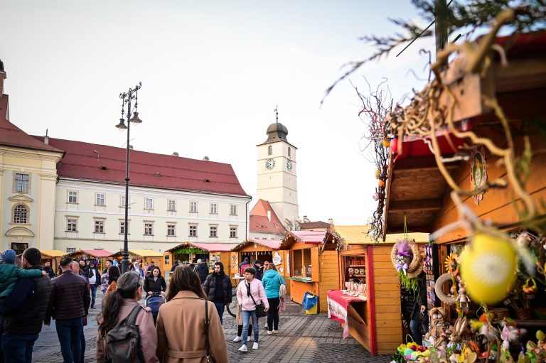 Târgul de Paști revine în Piața Mare. Când se va deschide