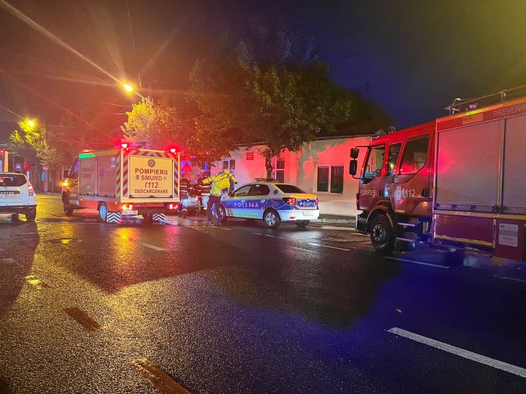 FOTO Accident în lanț pe Calea Gușteriței