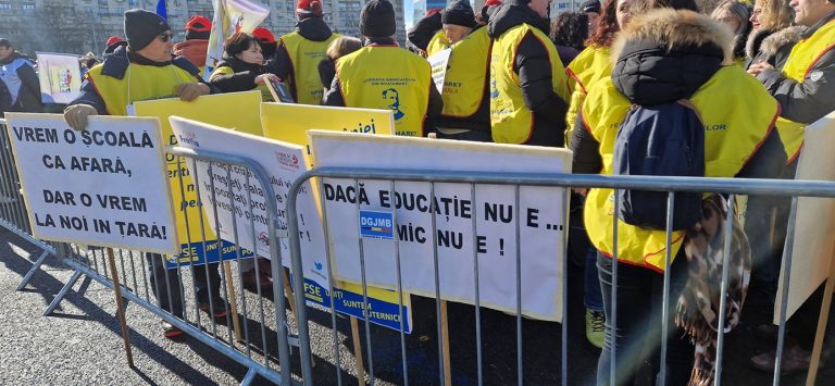 Amenințare cu greva generală în Educație. Ce solicită sindicaliștii