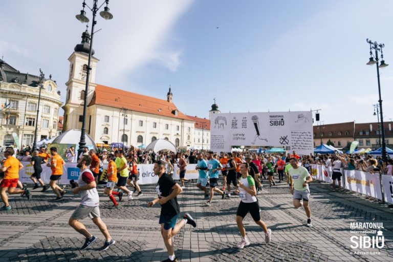 Alergând pentru schimbare: Maratonul Internațional Sibiu și proiectele înscrise