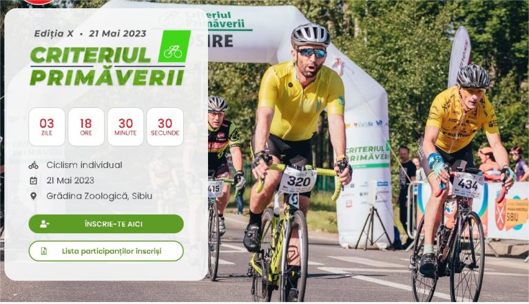 Criteriul Primăverii 2023, la start