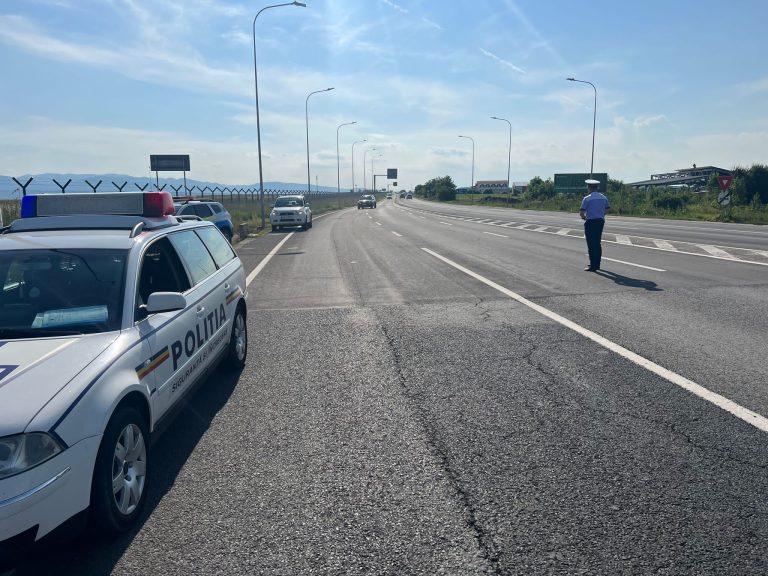 Fără permis și cu alcoolemie de peste 1 la mie, un cisnădian a lovit o mașină