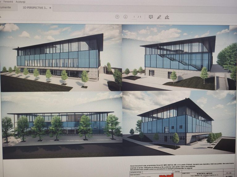 FOTO: Cum va arăta noul Centru de Agrement și Sport din Mediaș. Liceenii au spus cum își doresc să fie dotată clădirea