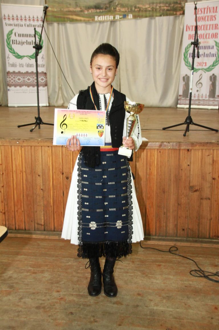 Nicoleta Mocan a câștigat Trofeul Cununa Blăjelului