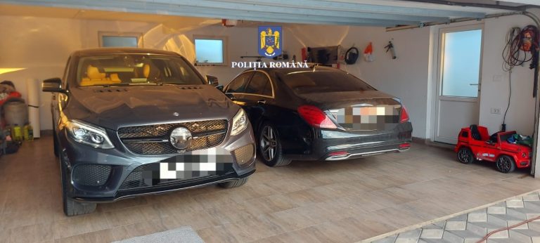 FOTO/VIDEO: Percheziții la samsarii de mașini. Polițiștii sibieni au confiscat 18 autoturisme de lux