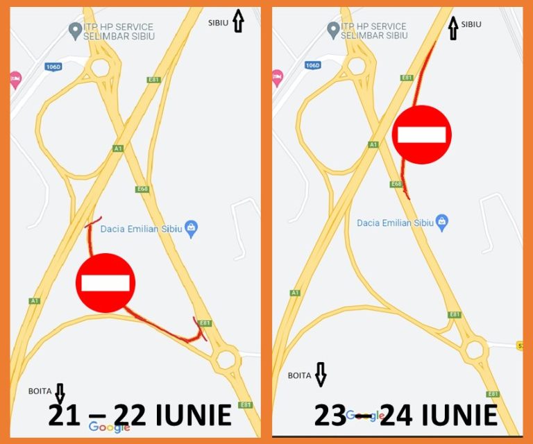 FOTO: Trafic restricționat în nodul rutier Mohu. Circulația va fi deviată