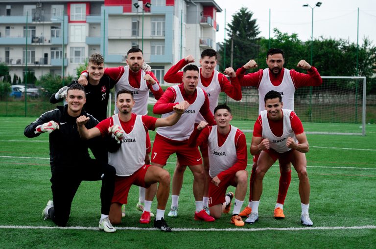FOTO Fotbaliștii de la FC Hermannstadt au reînceput pregătirile