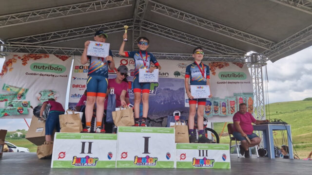 Rezultate remarcabile pentru tinerii cicliști din Mediaș la Junior Bike Race Ciugud