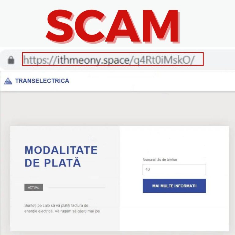 Somații și notificări FALSE privind deconectarea de la electricitate