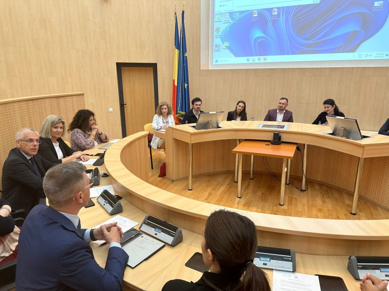 O delegație din Italia vizitează județul Sibiu alături de CJS