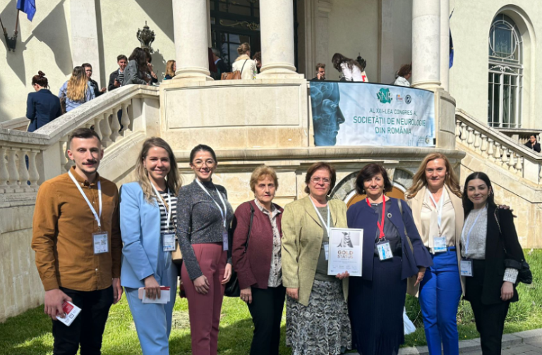 Secția Neurologie a fost medaliată cu aur de către Societatea Europeană de AVC