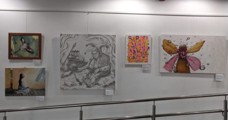 Prima ediţie pictată şi desenată live de elevii Şcolii Populare de Arte şi Meserii „Ilie Micu” din Sibiu