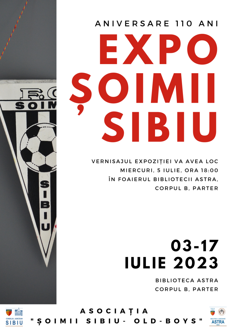 Expoziţie Şoimii Sibiu la Biblioteca ASTRA