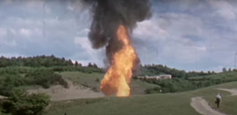 VIDEO. 90 de ani de la cel mai mare incendiu din istoria României. A avut loc la Sonda 5 Copşa Mică, ce exploata gaze naturale