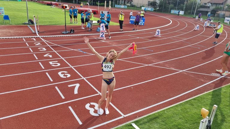 FOTO: Medieșeanca Alexandra Hudea a adus o medalie de bronz pentru România la FOTE 2023