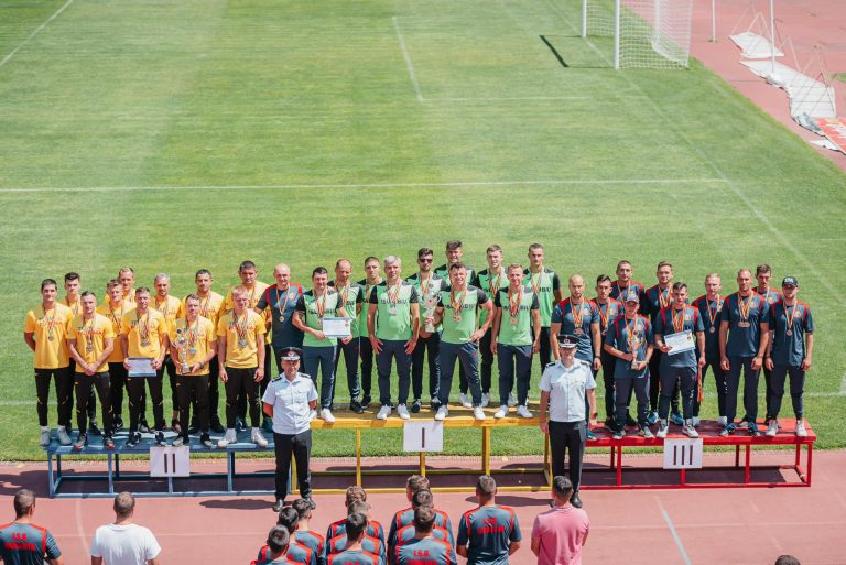 FOTO: ISU Sibiu, locul I la Concursurile Serviciilor Profesioniste pentru Situații de Urgență