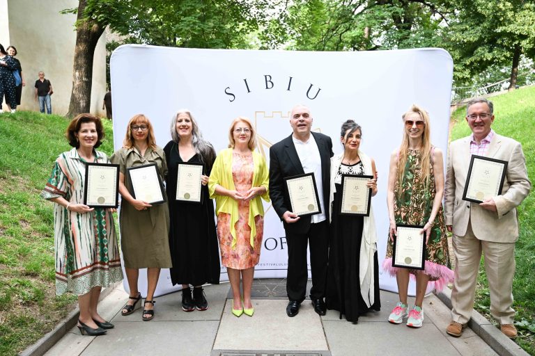 FOTO: 7 noi stele pe Aleea Celebrităților din Sibiu