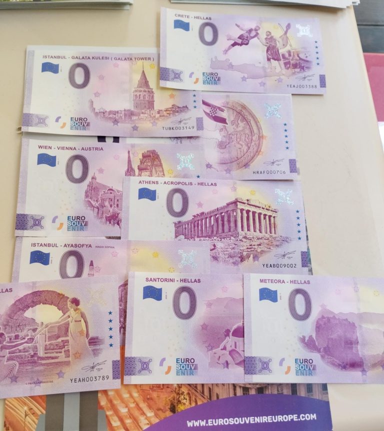 A apărut bancnota suvenir de 0 euro Sibiu
