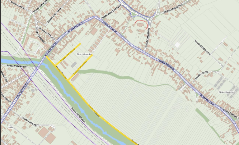 Trei străzi din Gușterița vor fi modernizate