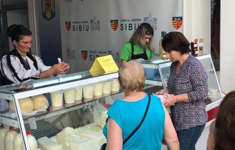 Pâine de casă și produse locale, mâine la Piața volantă de la Consiliul Județean Sibiu