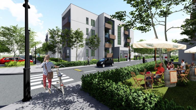 FOTO: Patru blocuri ANL vor fi ridicate în Mediaș. În total vor fi 88 de locuințe